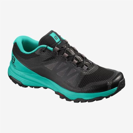 Salomon XA DISCOVERY W Womens Trail Running Shoes Black/Green | Salomon South Africa